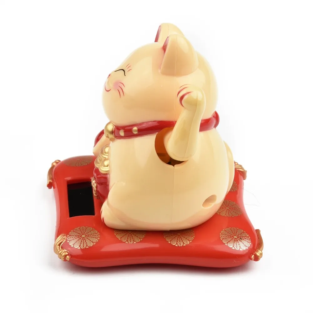 Lucky Cat автомобильные украшения поставки Новый год 2 5 японские солнечные волны