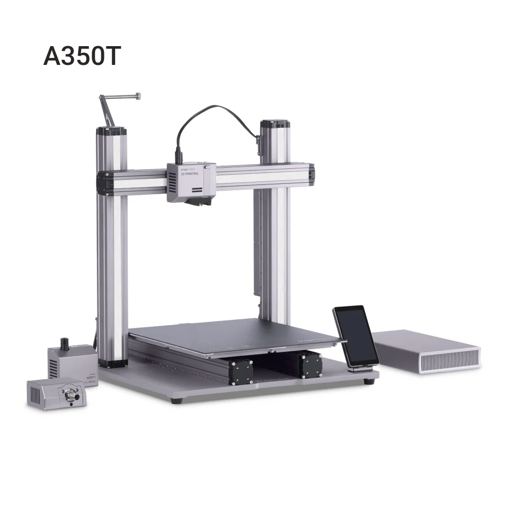

3D-принтер Snapmaker 2,0 3 в 1, набор для самостоятельной сборки, 3D-принтер A350T/A250T FDM, металлический автоматический выравниватель, 3D-принтер