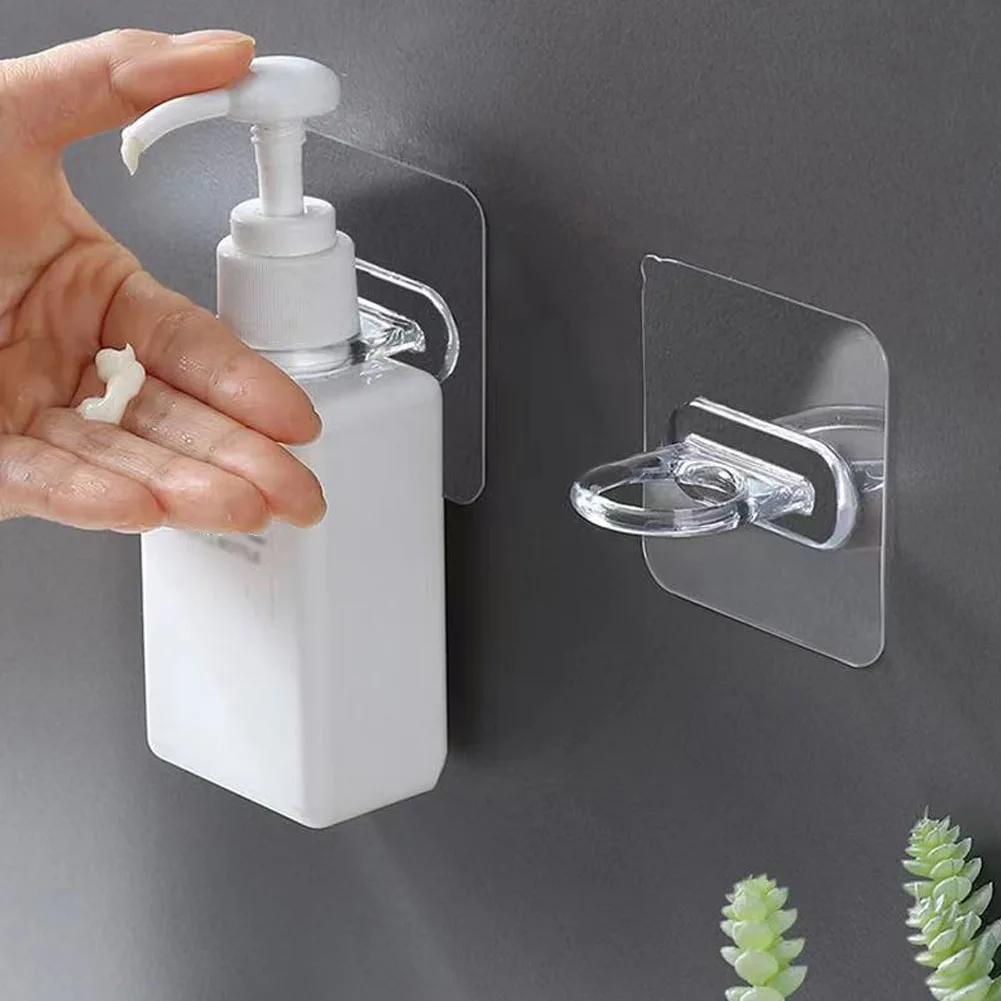 

1Pcs Wall-Mounted Multifunctional Round Hooks Free Punching Seamless Paste Storage Rack Kitchen Bathroom Household Ring Hanger