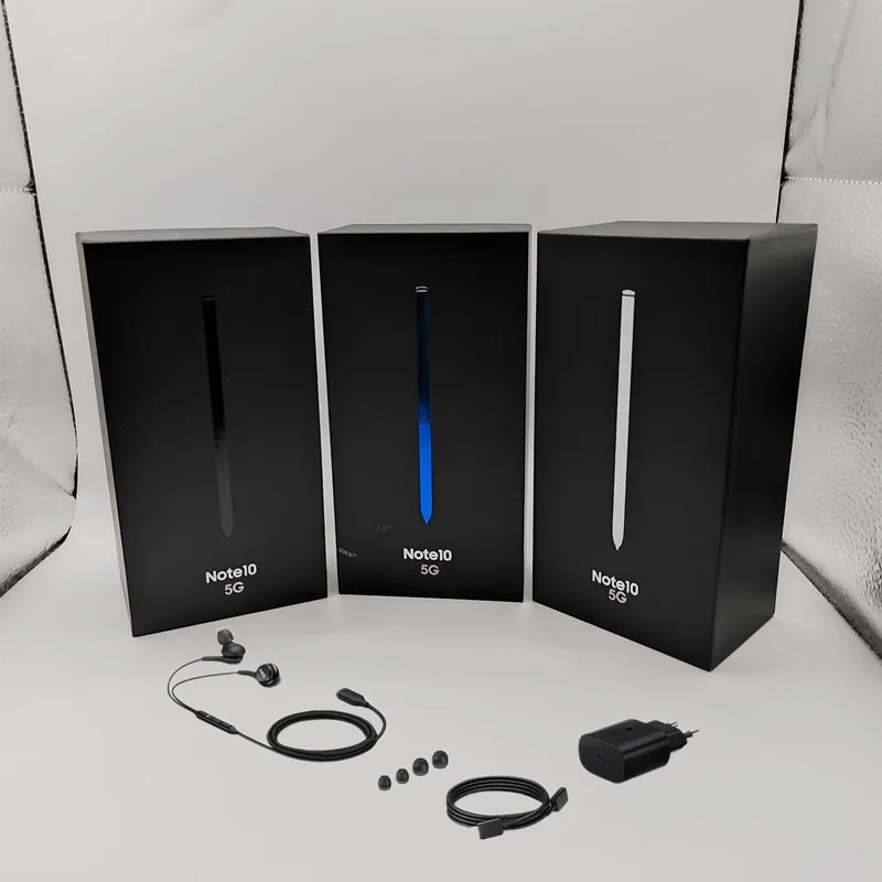 Empty Retail Box for Samsung Note10/Note10 Plus/Note10 5G/Note 10 Plus 5G Note10 Lite Packing Samsung Galaxy Note 10 Phones