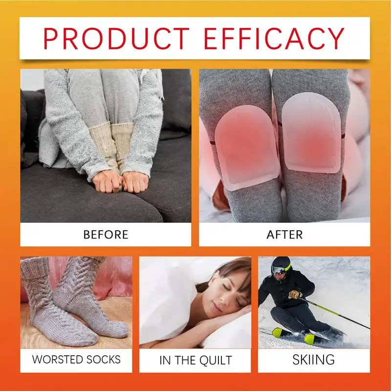 10/20 шт. термогрелки для ног без запаха