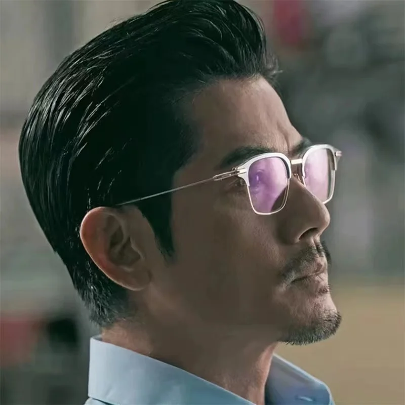 Оправа для очков из чистого титана мужчин и женщин оптические аксессуары в