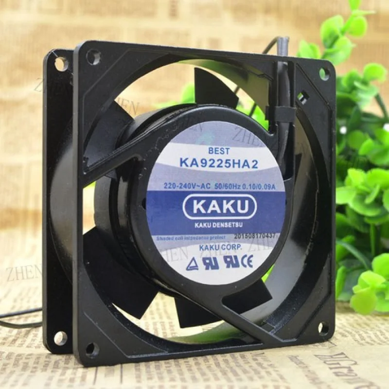 Фото Y 1 шт. новый для KAKU KA9225HA2 AC 220 В 0,10/0,09 А 2-проводной охлаждающий вентилятор #   QW. №3