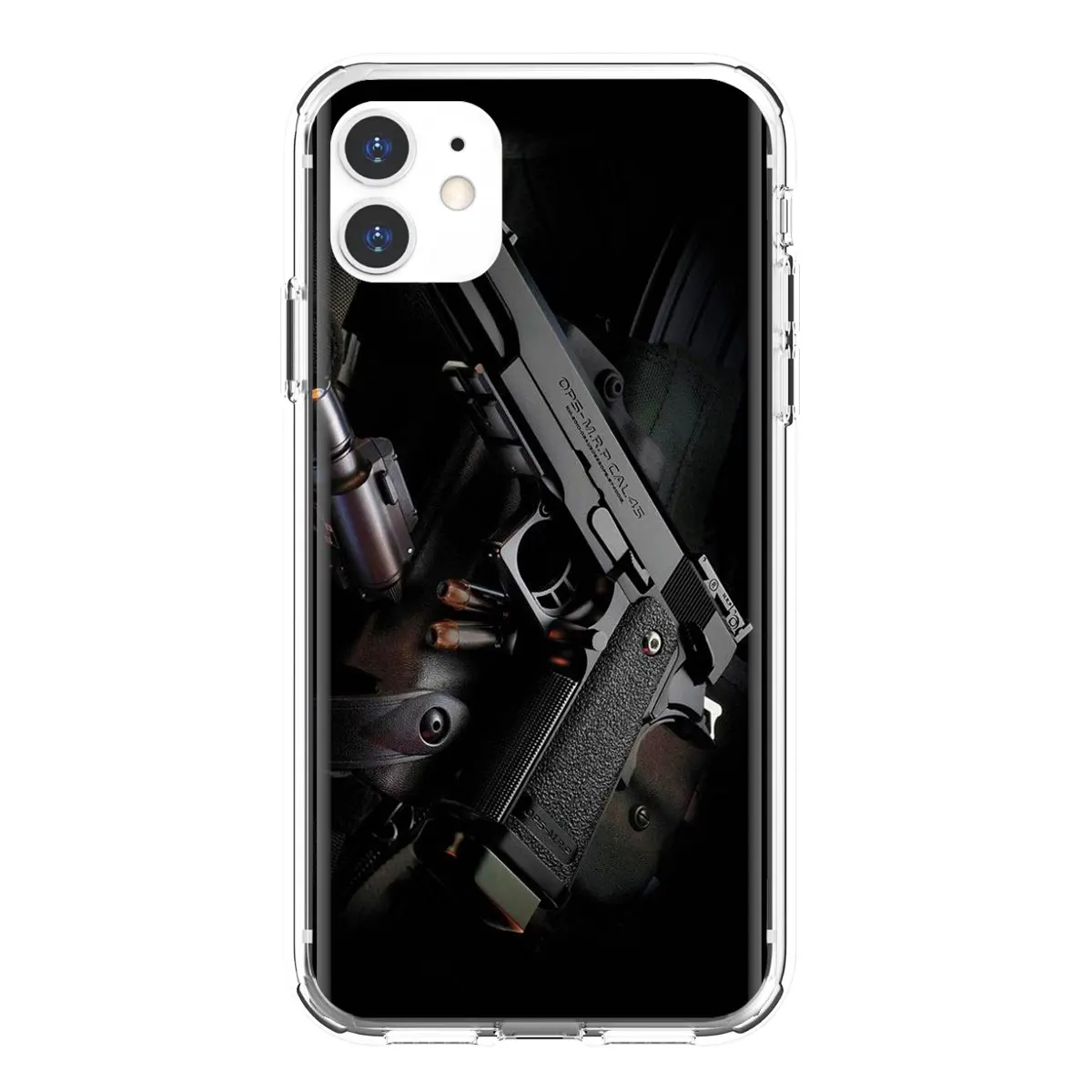 Для iPhone 10 11 12 13 Mini Pro 4S SE 5C 6 6S 7 8 X XR XS Plus Max 2020 армейская снайперская винтовка