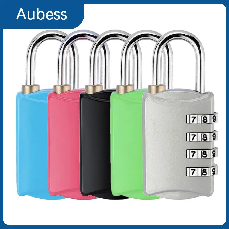 

Новый безопасный 4-значный кодовый замок для путешествий, чемоданов, багажа, тренажерного зала