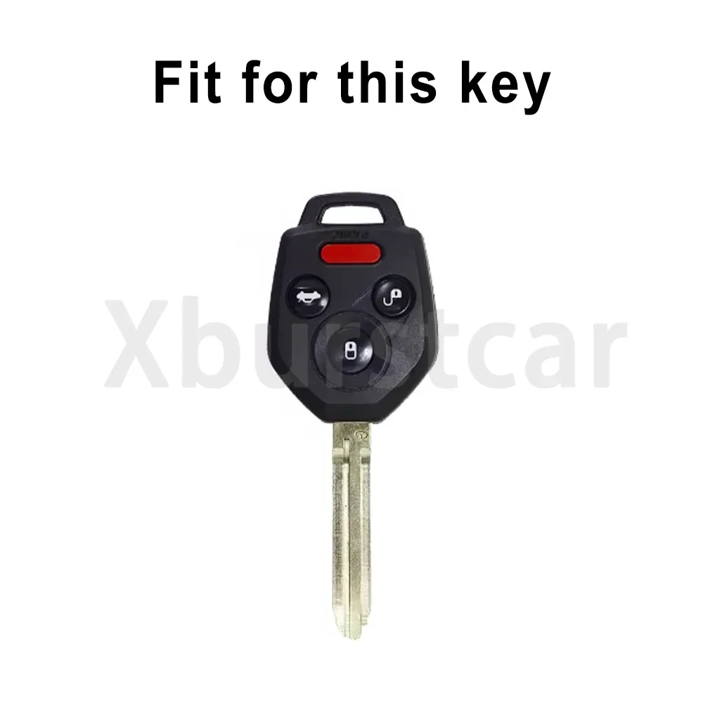 Фото Чехол для ключей автомобиля из ТПУ, 4 кнопки, для Subaru Tribeca, Forester, WRX, XV, Outback, Legacy, Impreza, Crosstrek №2