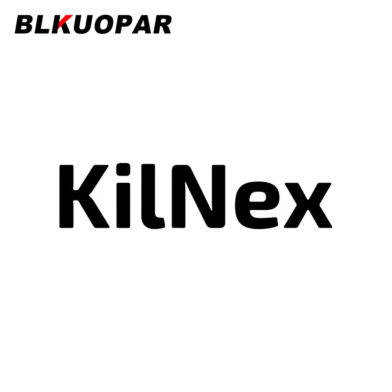 

BLKUOPAR KILNEX Car Sticker Personality Scratch-Proof Waterproof Decal Vinyl Die Cut Cartoon Motorcycle Windshield Decoration