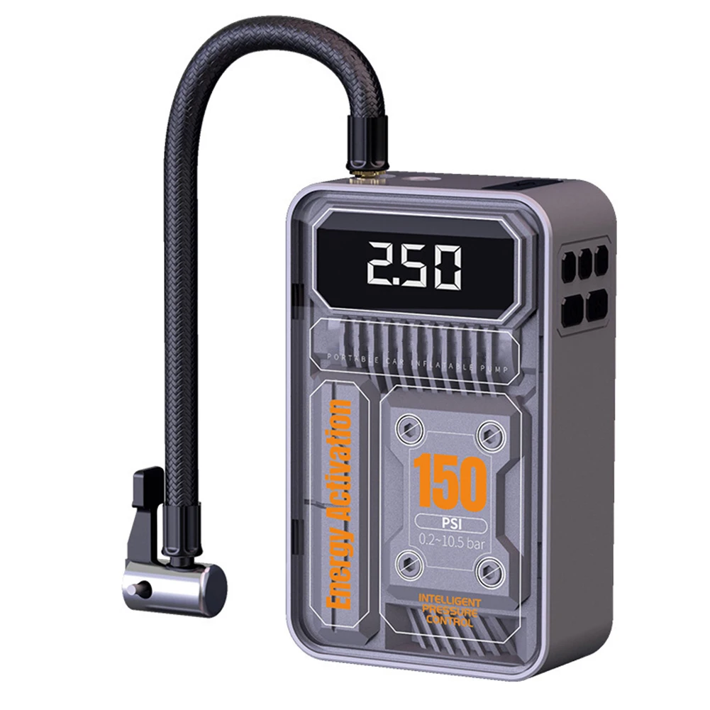 150PSI беспроводной автомобильный электрический насос для накачивания шин