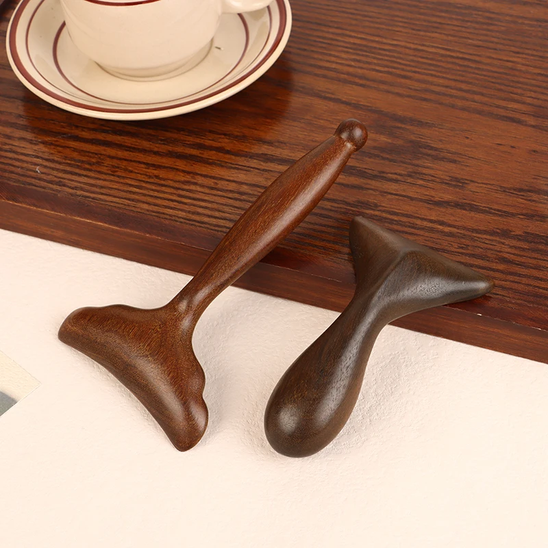 Сандаловое дерево рыбий хвост доска Гуаша для лица массажный меридиан режим