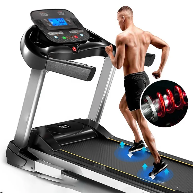 

New mini manual run gym 150kg electric treadmill folding equipment fitness sport running exercise machines belt walking machine