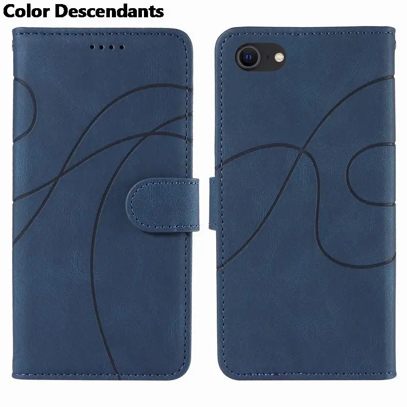 6 6S Чехол-книжка для iPhone 8 7 чехол-книжка бумажник кожаный чехол 7Plus 8plus Plus с