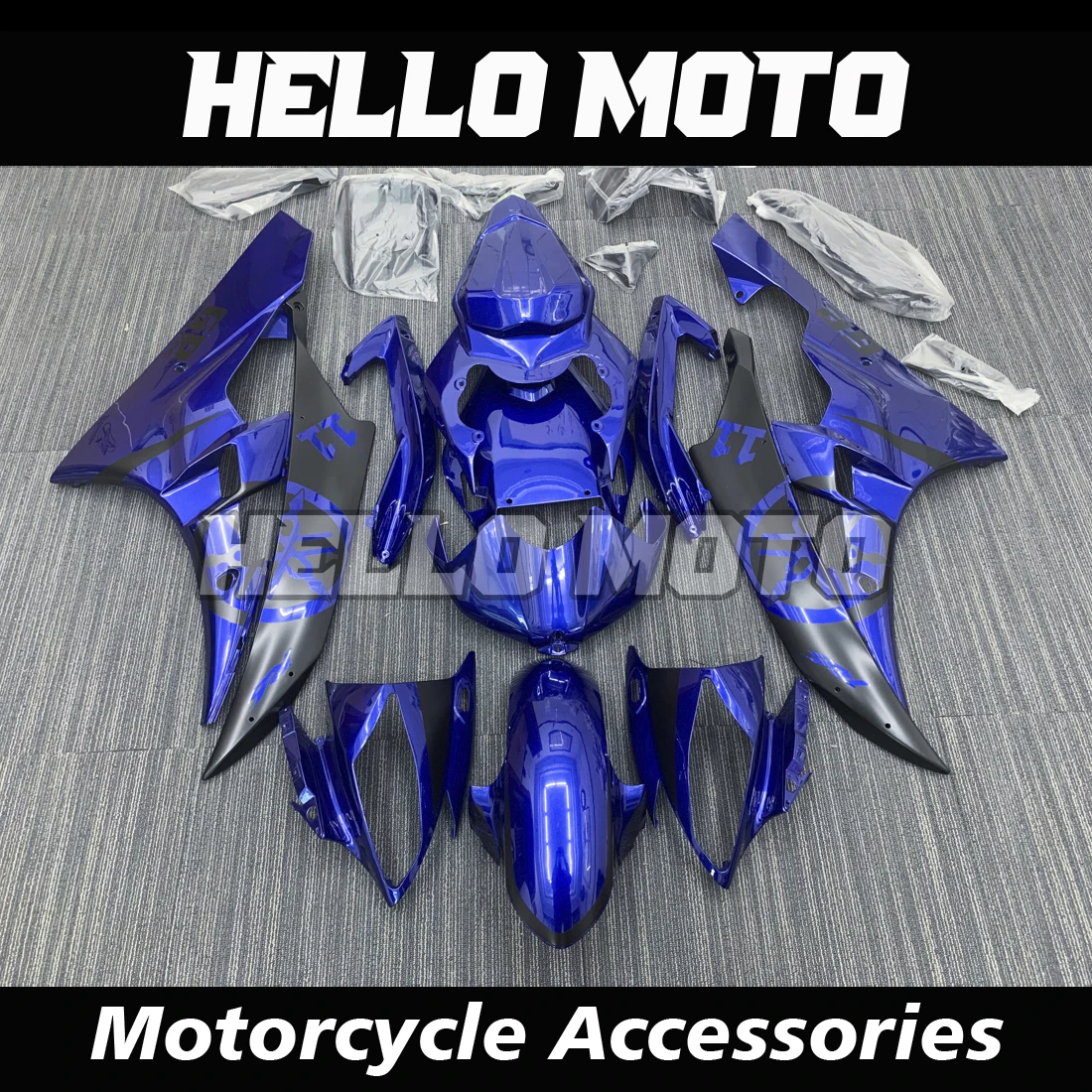 

НОВЫЕ комплекты обтекателей для литья под давлением ABS, подходят для женских обтекателей YZF R6 2006 2007, комплект кузова RJ111