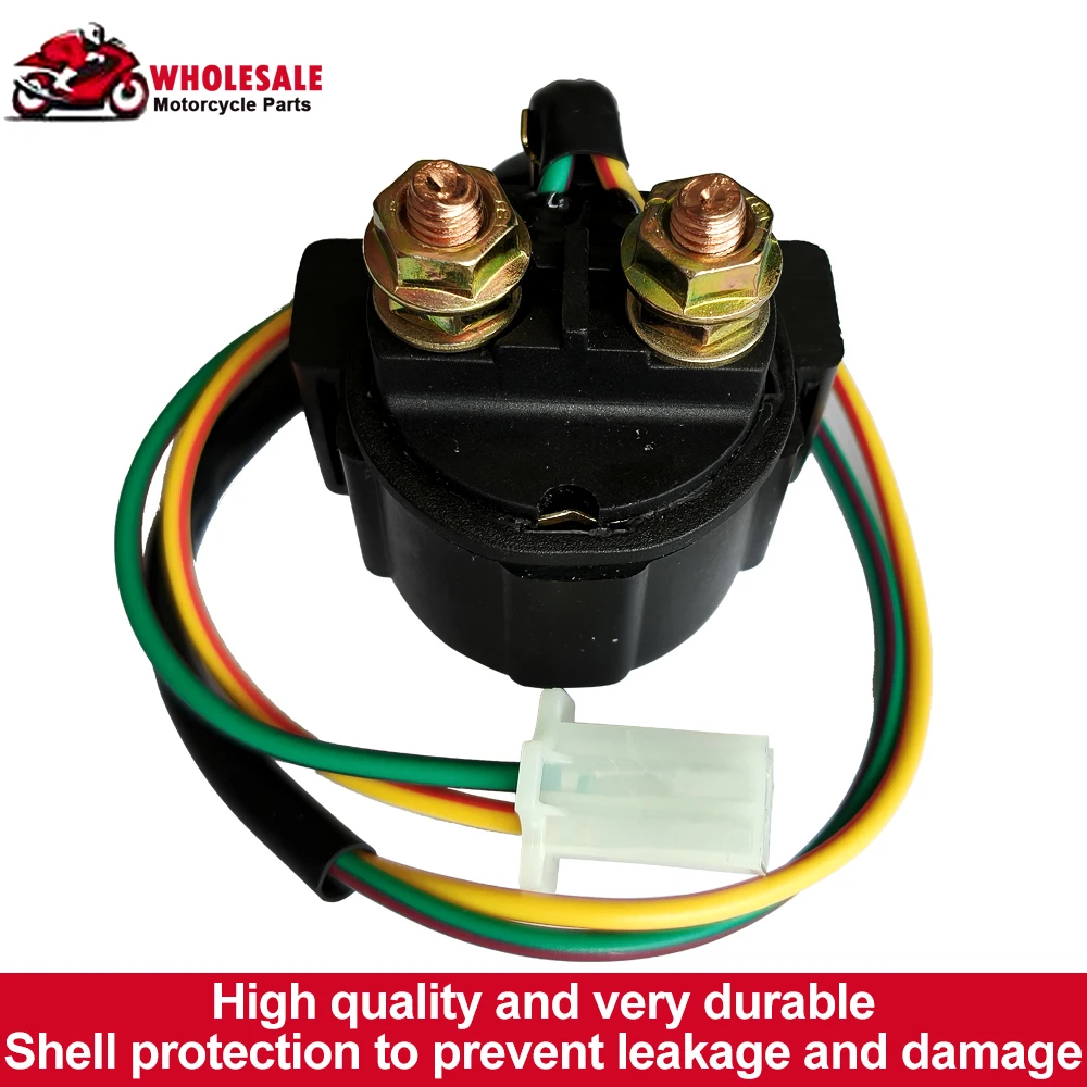 Фото Соленоид реле стартера 80CC для YAMAHA YFM80 GRIZZLY BADGER 80 SV80 SV125 SNOSCOOT Снегоход YFM50 YFM RAPTOR 50 ATV SV 80 125 №2