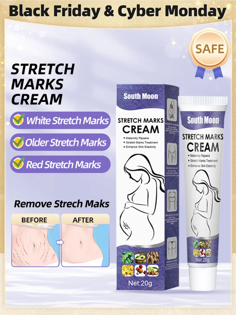 

Stretch Mark Removal Eliminate Red White Belly Stretch Marks Cream