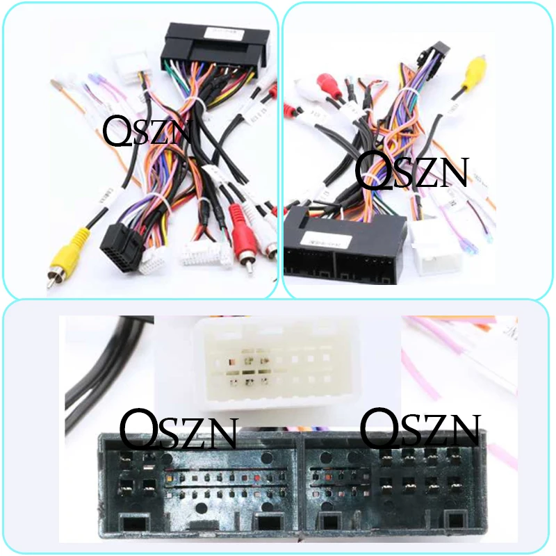 Android Canbus box HY-SS-04 адаптер для hyundai santa fe 2014 Wirng жгут проводов автомобильное радио -