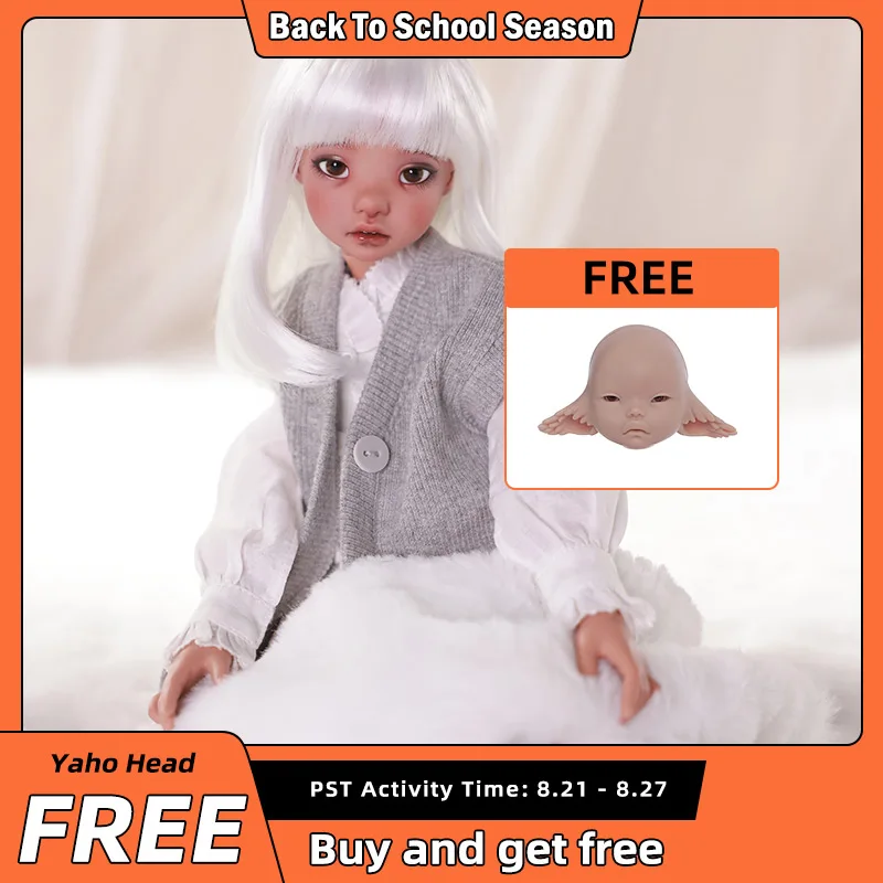 New Design Roze BJD Doll 1/4 Resin Doll Pure Handicraft Art Ball Jointed MSD Doll