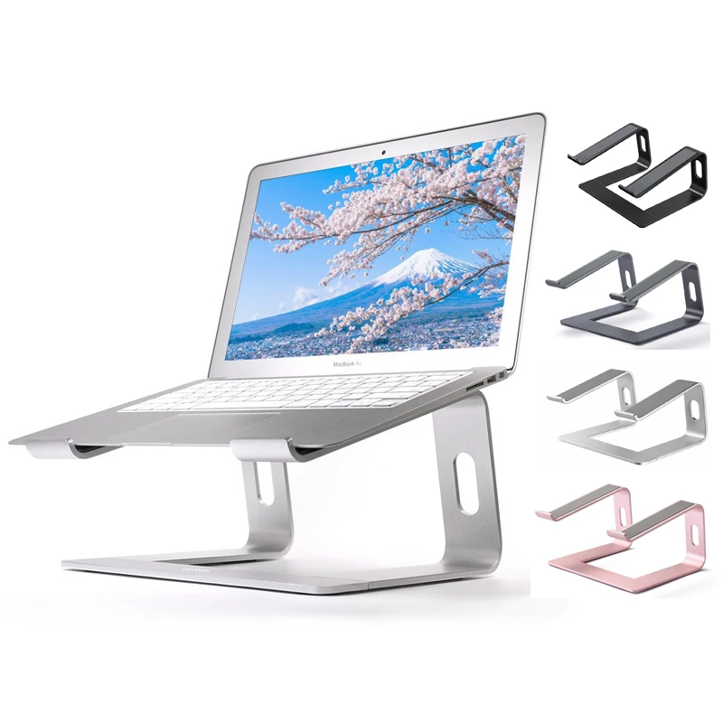 Держатель подставки для ноутбука Алюминиевая подставка MacBook Портативная