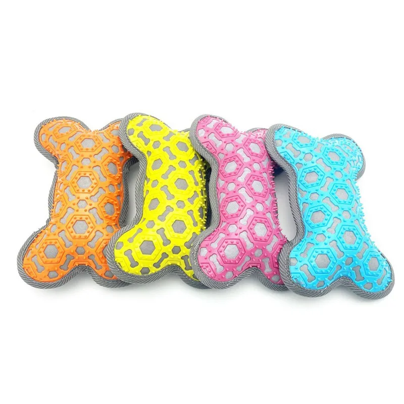 

Игрушка-пищалка для собак, Жевательная кость, устойчивая к укусам, Интерактивная игрушка, товары для щенков и собак