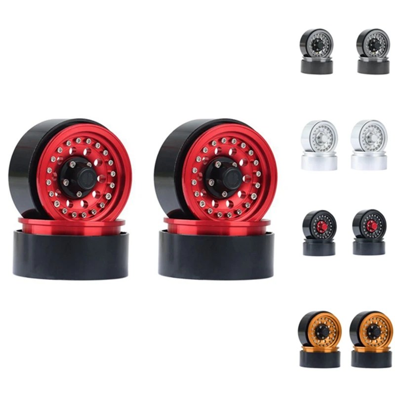 

1.9 Inch Clamp Ring Beadlock Wheels Rim For 1/10 RC Crawler Axial SCX10 CAPRA WRAITH Traxxas TRX4 TRX6 RGT 86100
