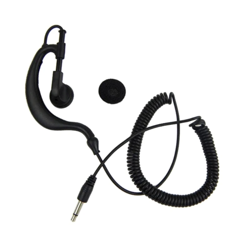

Dropship 3.5mm Listen Only Earpiece Headset for Two Way Radios 1.2M Walkie-Talkie Headset