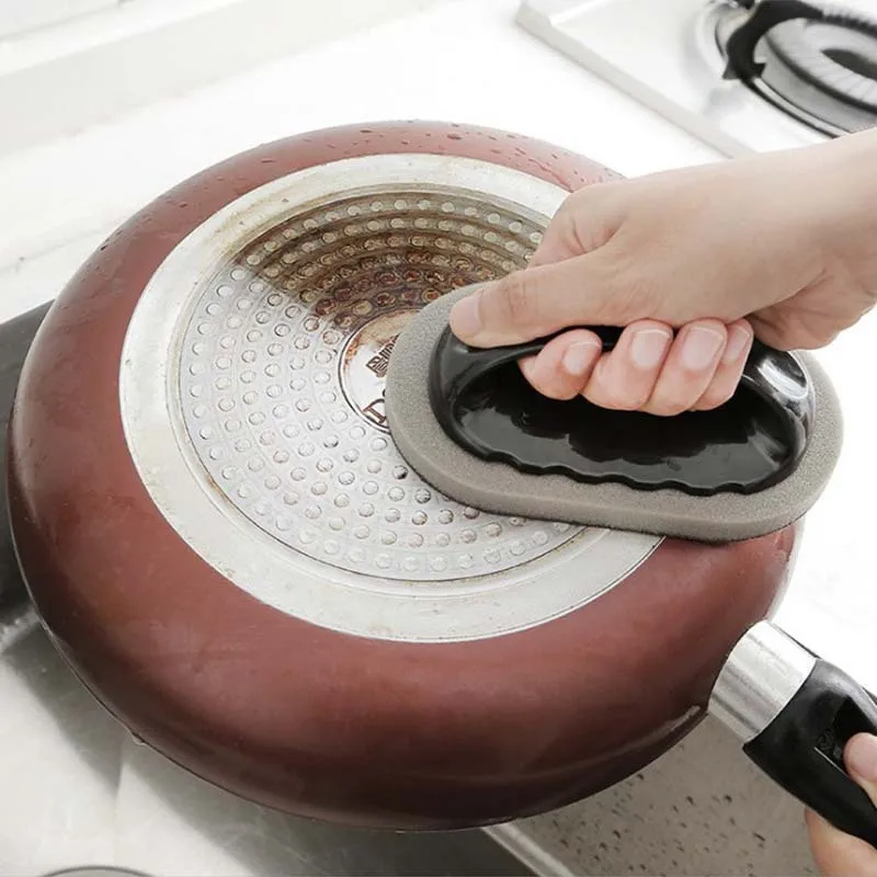 1 шт. губка с ручкой для нарезки черной грязи