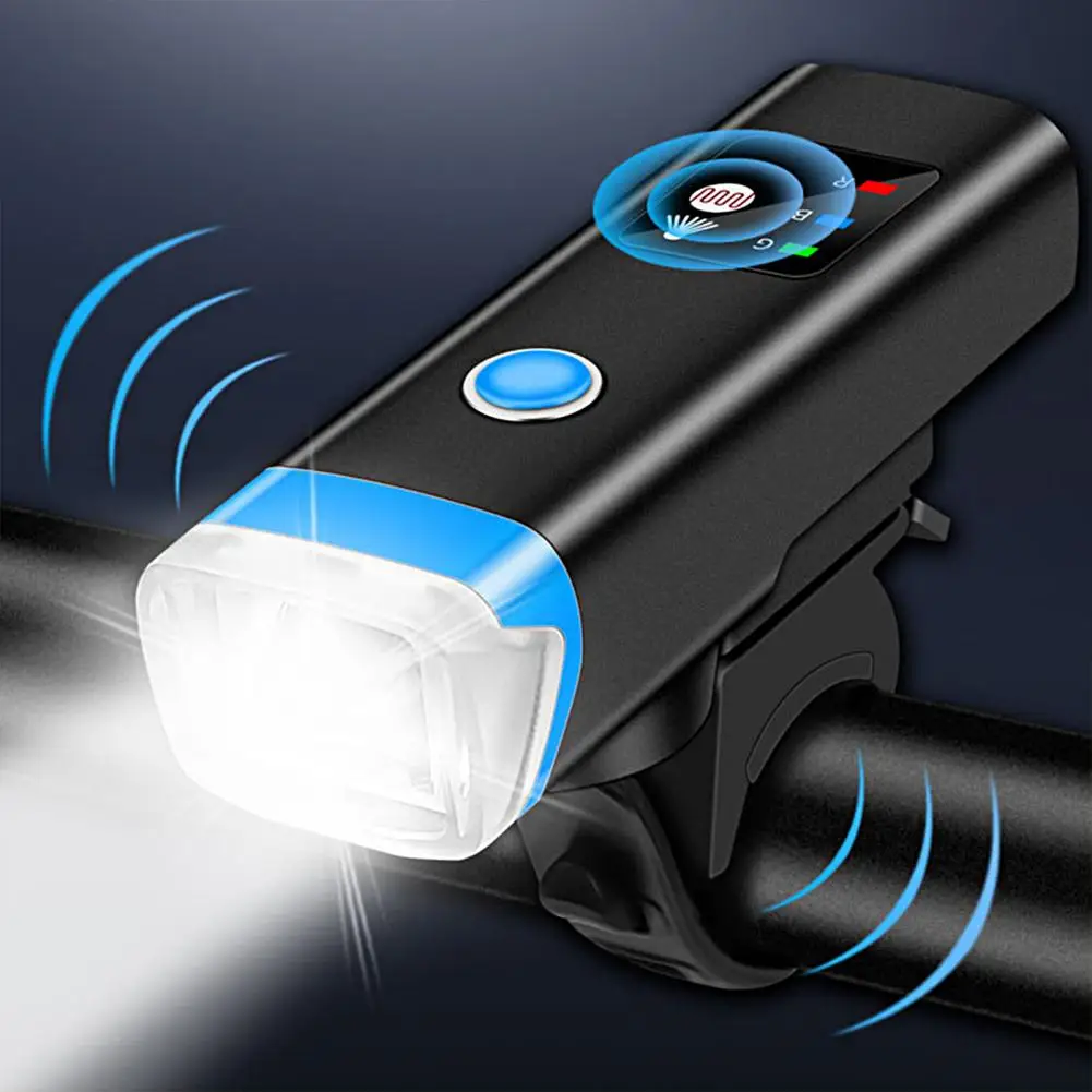 

Life Waterproof Wear Resistant Night Lighting Portable Bicycle Sensor Light Horn Bicycle Sensor Light for Bike