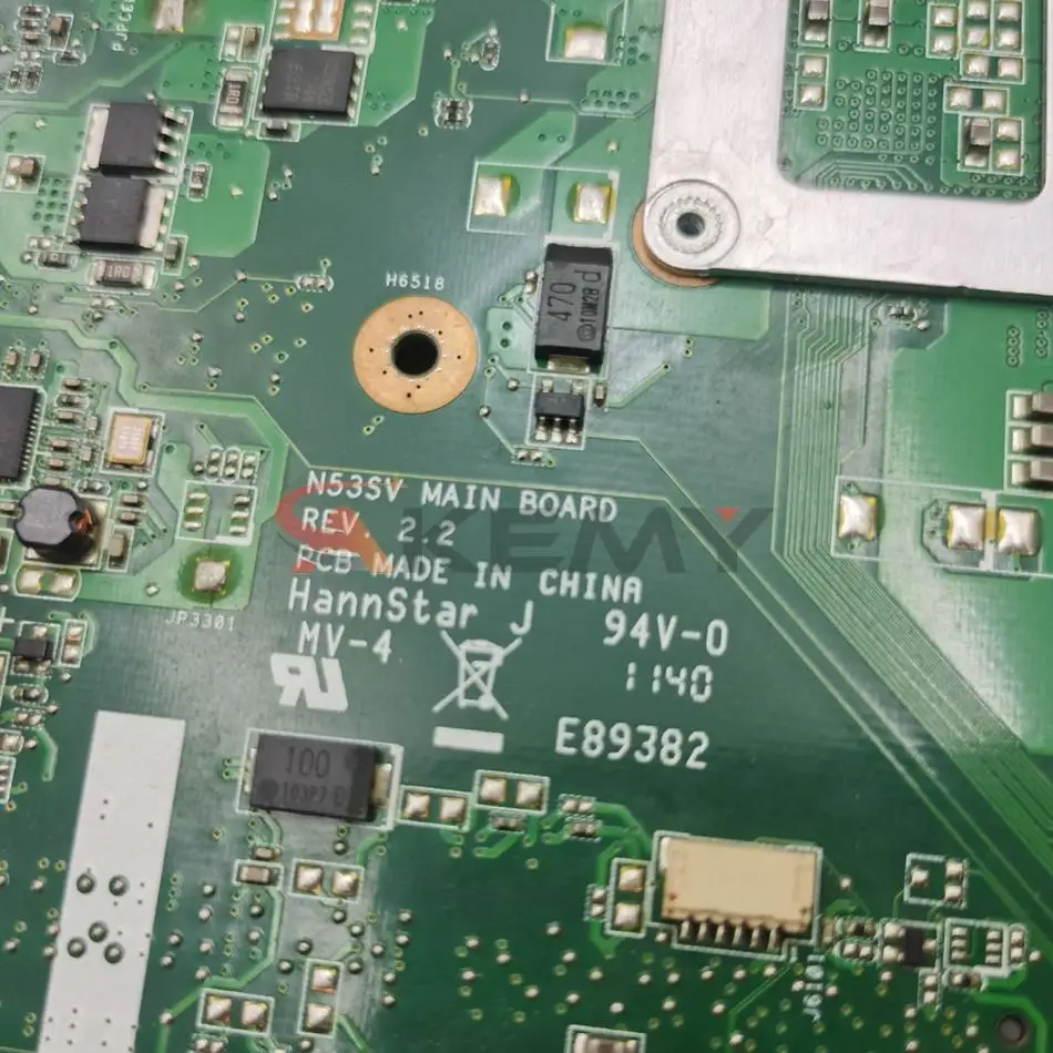Материнская плата N53SN N53SV для ноутбука ASUS N53S N53SM 2 или 4 слота V1G V2G GPU |
