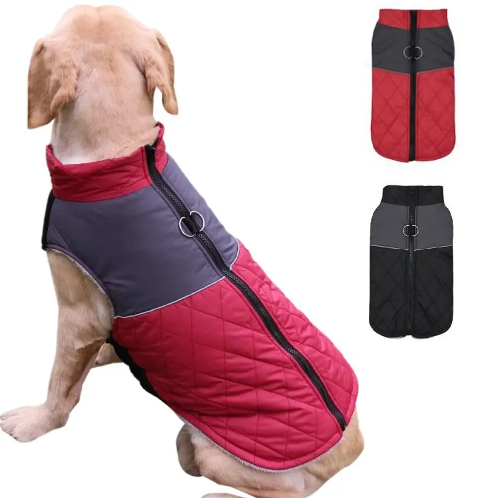 

Fashion Cotton Coat Warm Waterproof Puppy Vest Jacket Dog Clothes Pets Clothing