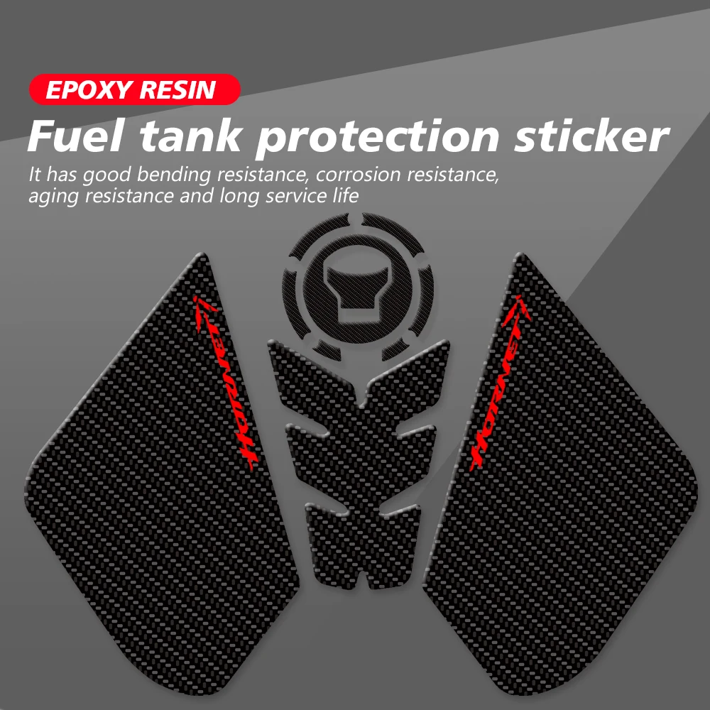

Fit For HONDA CB750 CB 750 HORNET 2023 Motorcycle Tank Pad Protector 3D Epoxy Resin Transparent Fish Bone Decal