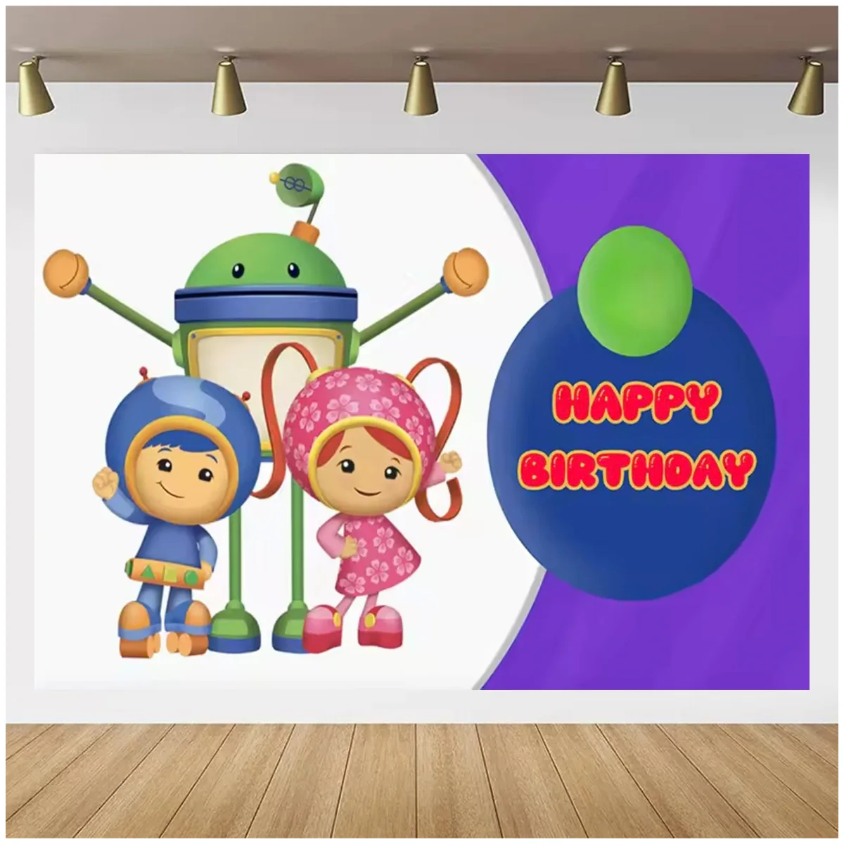 Мультфильм команда Умизоми анимационная тема детский день рождения украшение