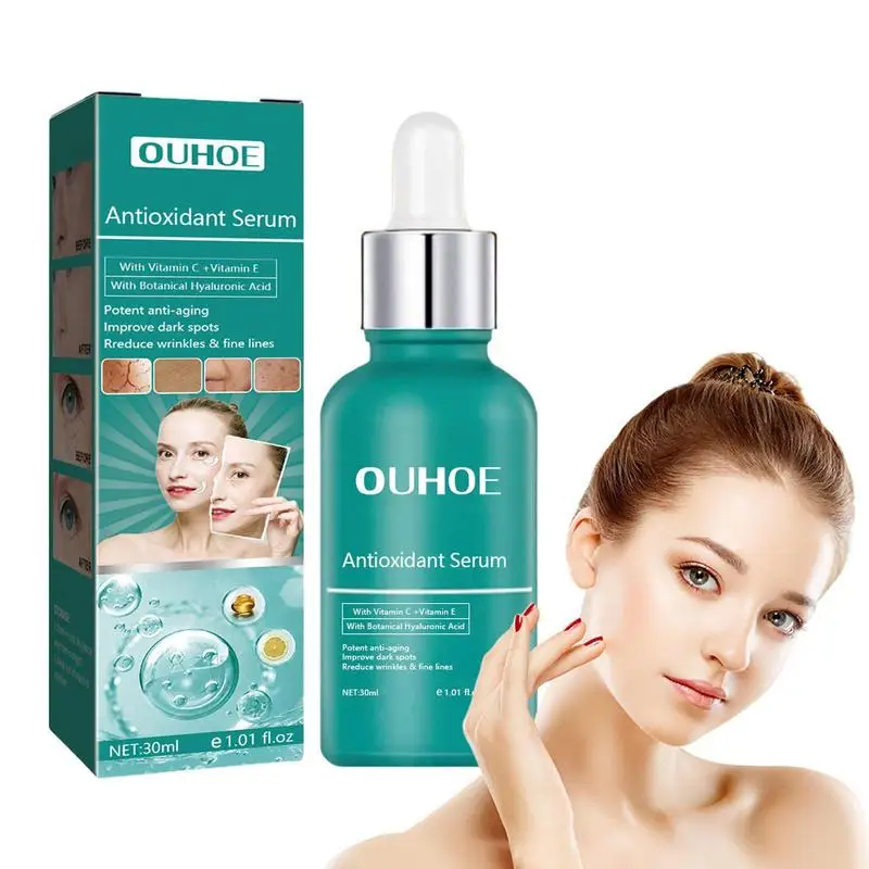 

Эссенция для лица, жидкость 30 мл/1.01fl.oz, Омолаживающая эссенция для лица для женщин, укрепляющая растительная Гиалуроновая кислота и витамин ...