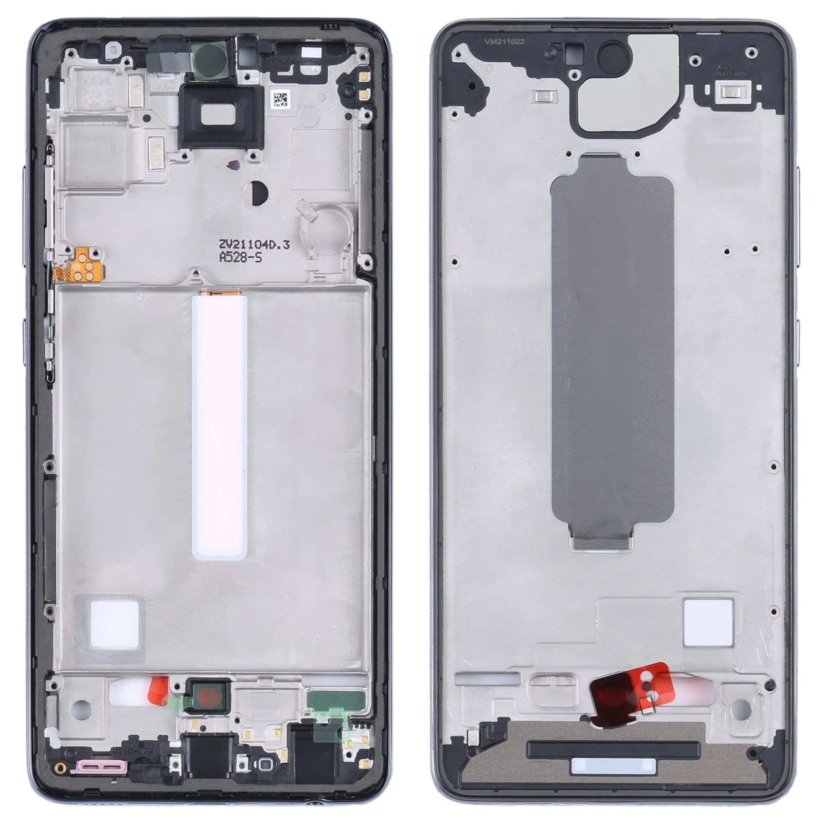 

Front Housing LCD Frame Bezel Plate For Samsung Galaxy A52s 5G SM-A528B