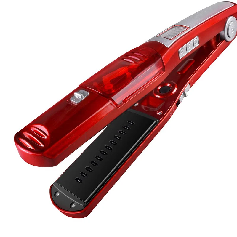 

BaByliss steam Hair Iron Titanium Hair Straightener Professional Steam Styler Led flat iron