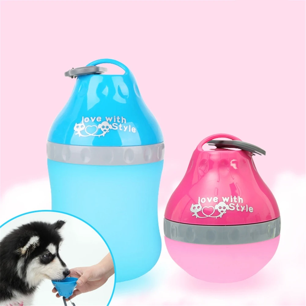 

Portable Dog Water Bottle Pet Drinker Dog Cat Silicone Puppy Drinking Bowl Pet Supplies