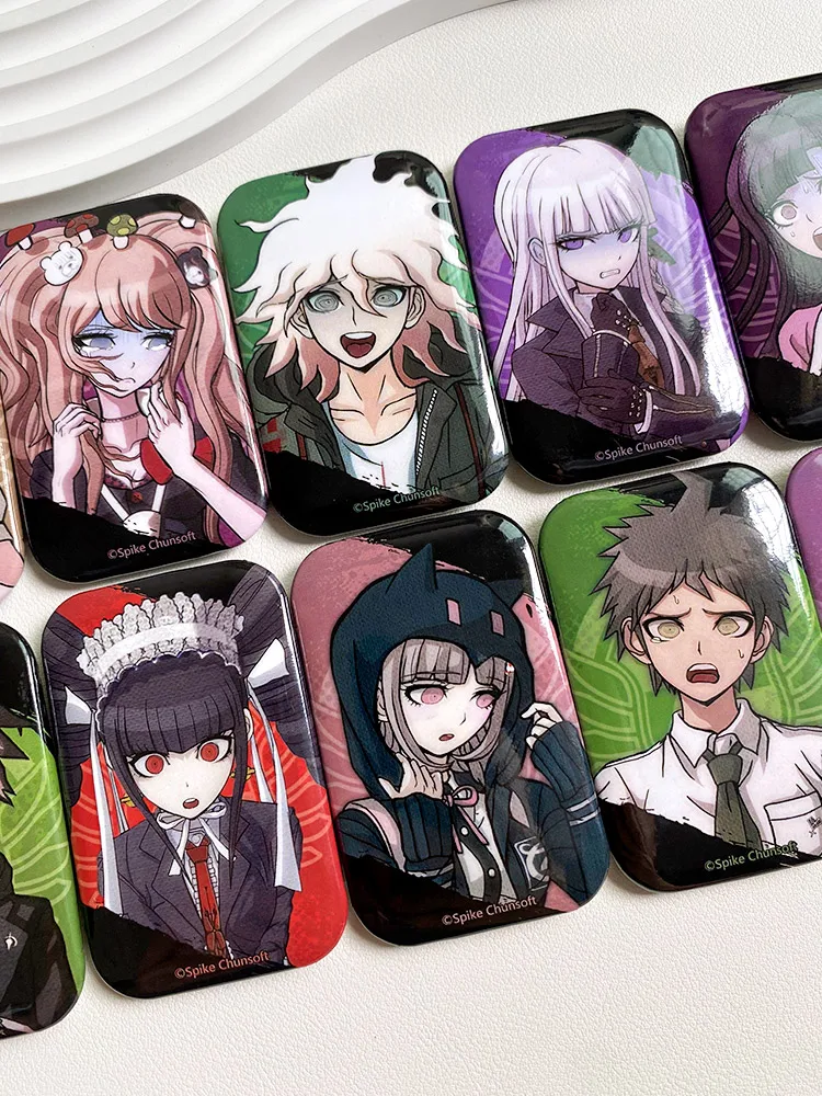 Monokuma Naegi Makoto Kirigiri Kyoko Maizono Sayaka кнопка милый значок для рюкзака аксессуары Декор