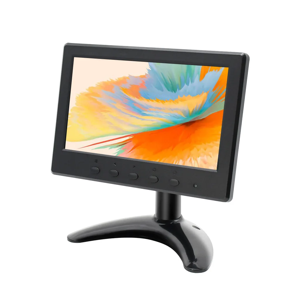 LESOWN 7-дюймовый широкий маленький экран HDMI VGA 8-дюймовый ЖК-дисплей легкий 1024x60 0 IPS