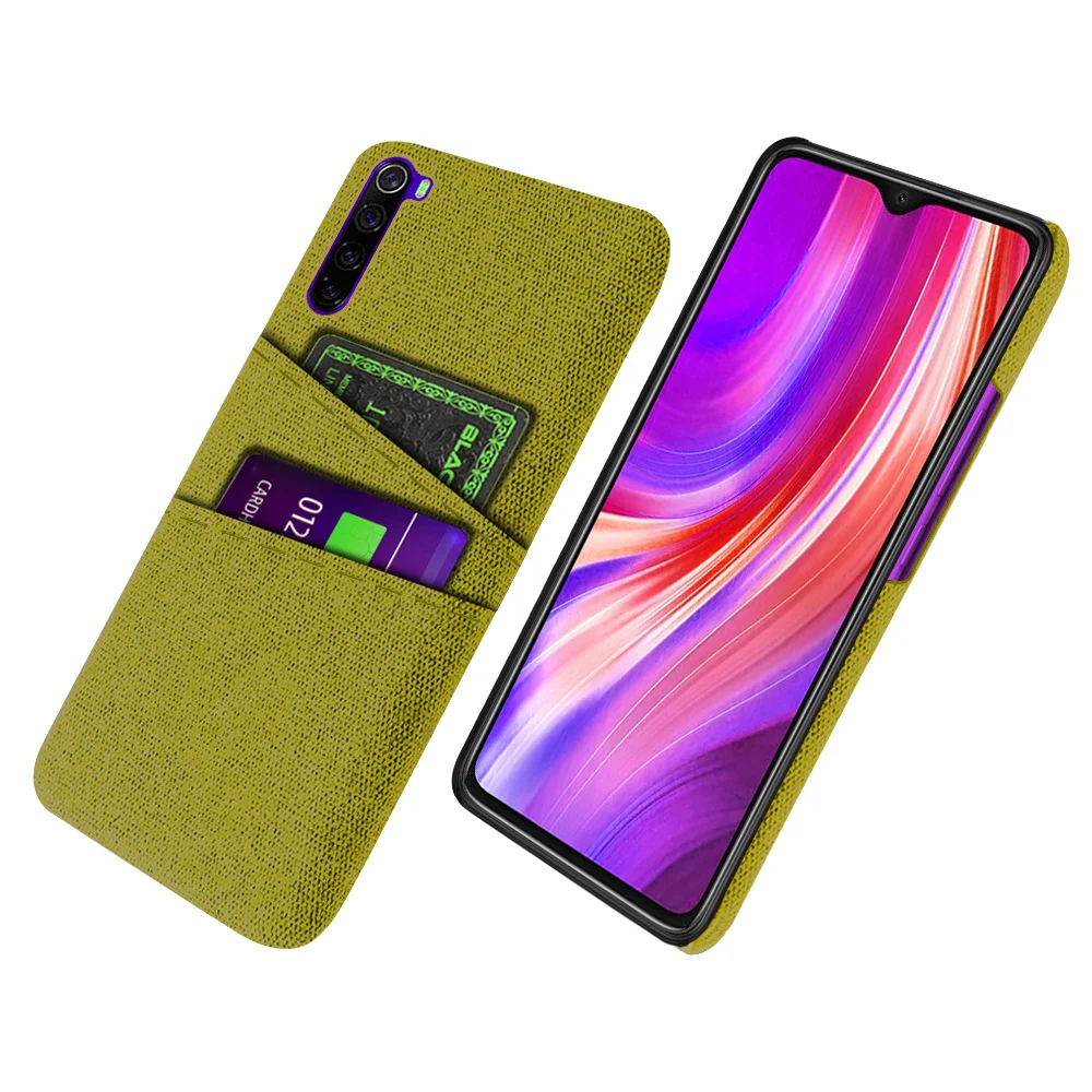 

Redmi Note 8T For Xiaomi Redmi Note 8T Case Fabric Dual Card Cover For Xiomi Xiaomi Redmi Note8T Redmi Note 8T 8 T Funda 6.3in