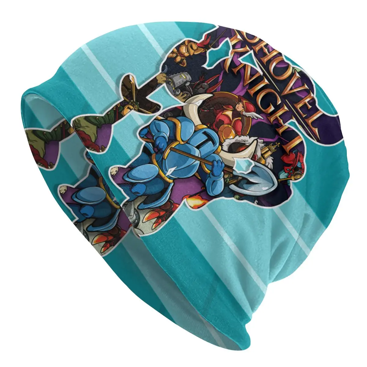 

Shovel Knight Game Skullies Beanies Hats Plague Knight Hip Hop Men Women Ski Cap Warm Head Wrap Bonnet Knitted Hat