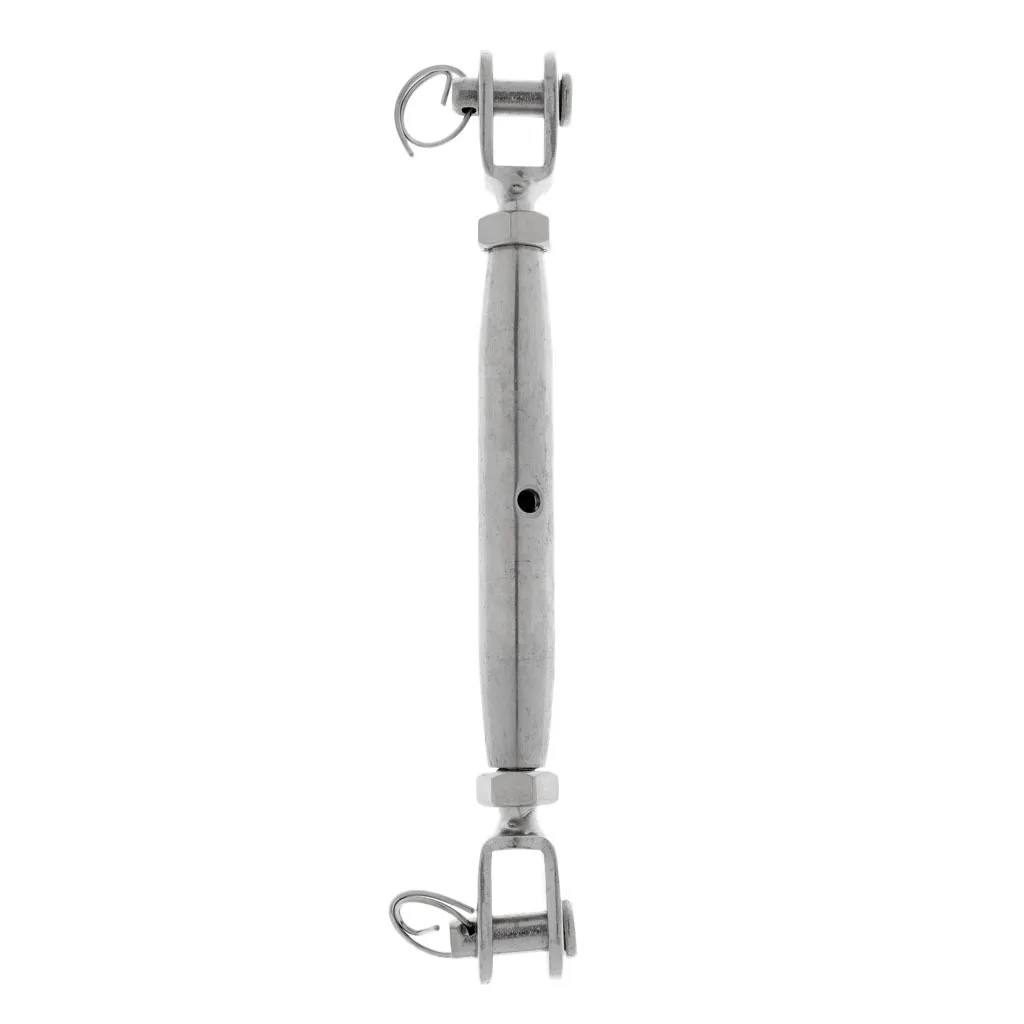 

Marine 304 Stainless Steel Jaw Jaw Closed Body Turnbuckle Rigging Screw 10mm