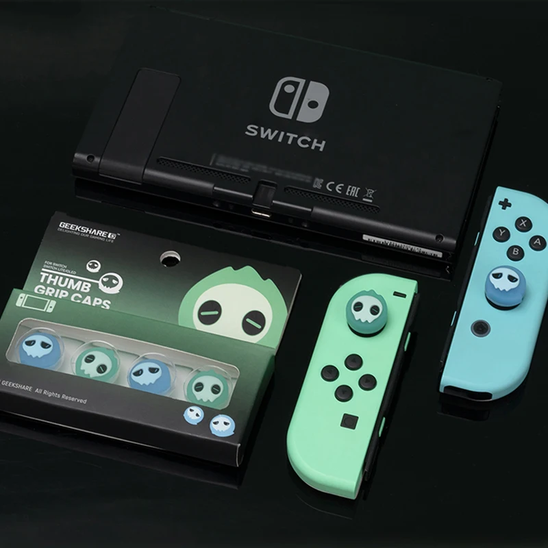 Колпачок на большой палец для джойстика Nintendo Switch OLED 4 шт