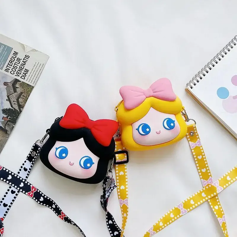 Водонепроницаемая Силиконовая Сумка Принцессы На Плечо Милый Кошелек Для Монет