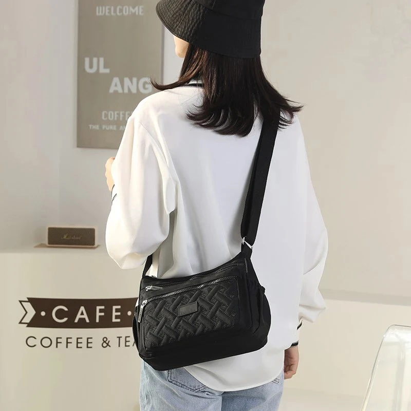 Luxury Shoulder Bag Large Capacity Crossbody Tote Bags For Women Female Ladies Outdoor Casual Travel Shopping Oxford Handbags