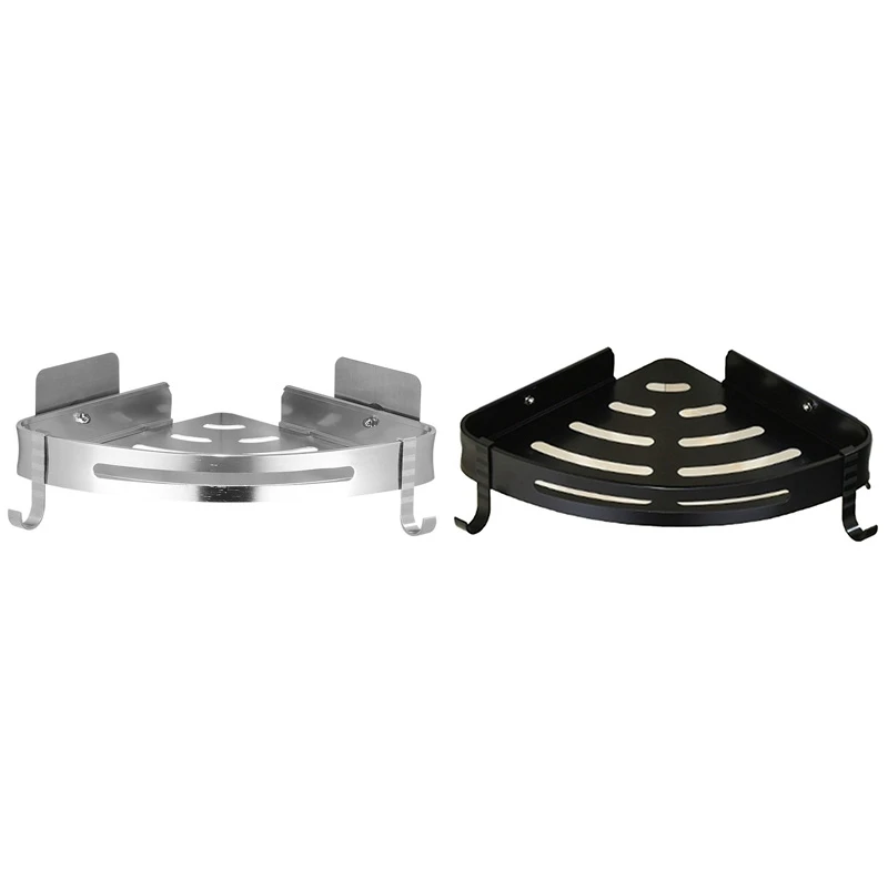 

Одноуровневый стеллаж для хранения в туалете без пробивания отверстий, душевая кабина, трехугловая подвесная корзина для хранения в туалет...