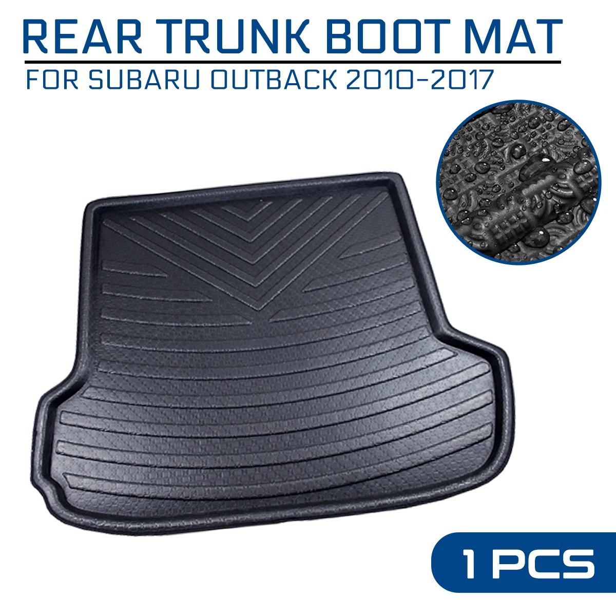 

Car Floor Mat Carpet Rear Trunk Anti-mud Cover For Subaru Outback 2010 2011 2012 2013 2014-2017