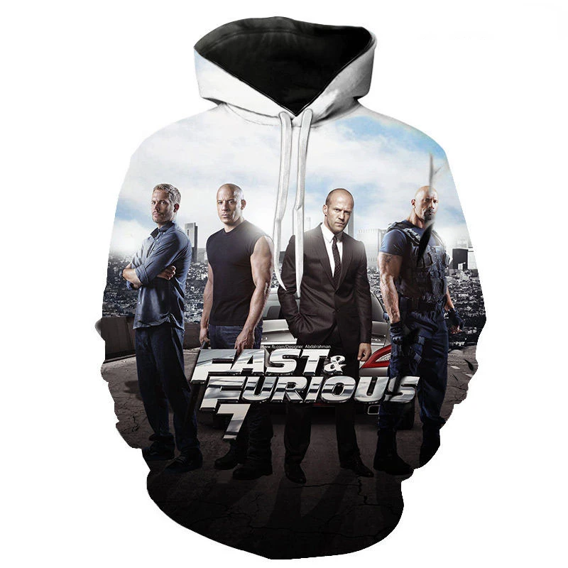 

2023 New 3D Print Hoodies Fast & Furious Casual Men Women Children Spring Autumn Style Boy Girl Kids Pullover Hoody Oversized