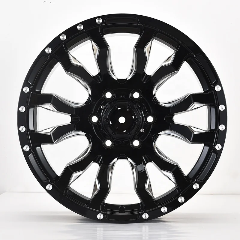 

Customizable 16x9.0 Inch 139.7mm Pitch-row 6 Hole Aluminum Alloy car Wheels