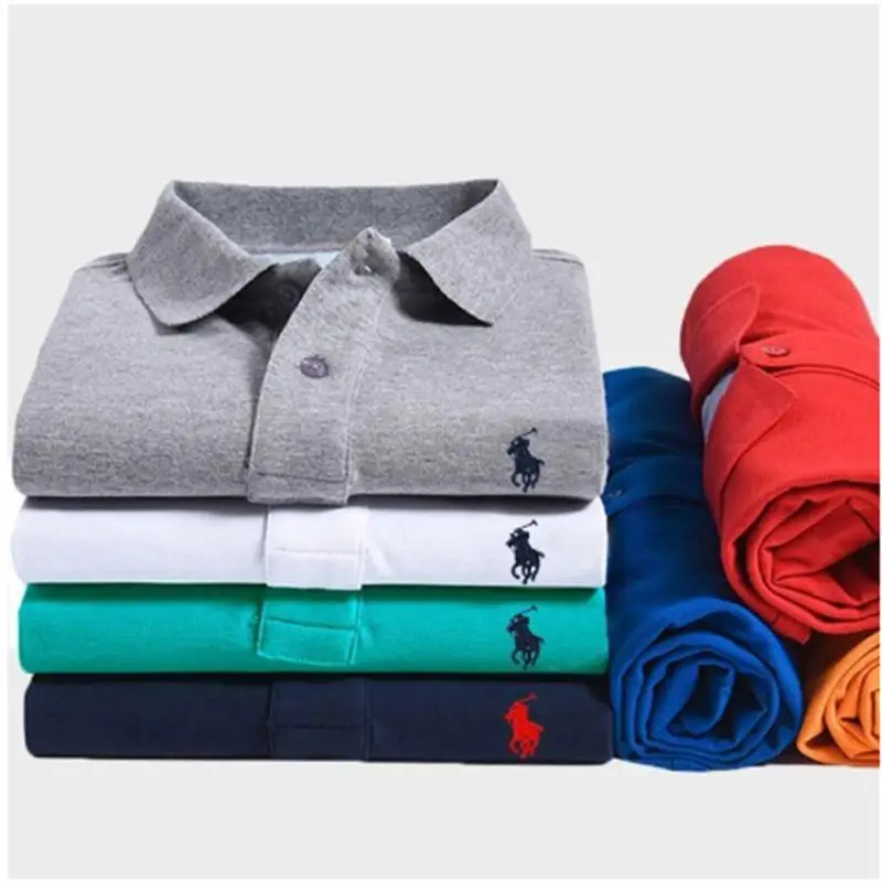 

Embroidery Men's Clothing Business Polo Shirts Men 2023 Summer T-Shirt Streetwear Korea Trend Brand Lapel Polo Shirt