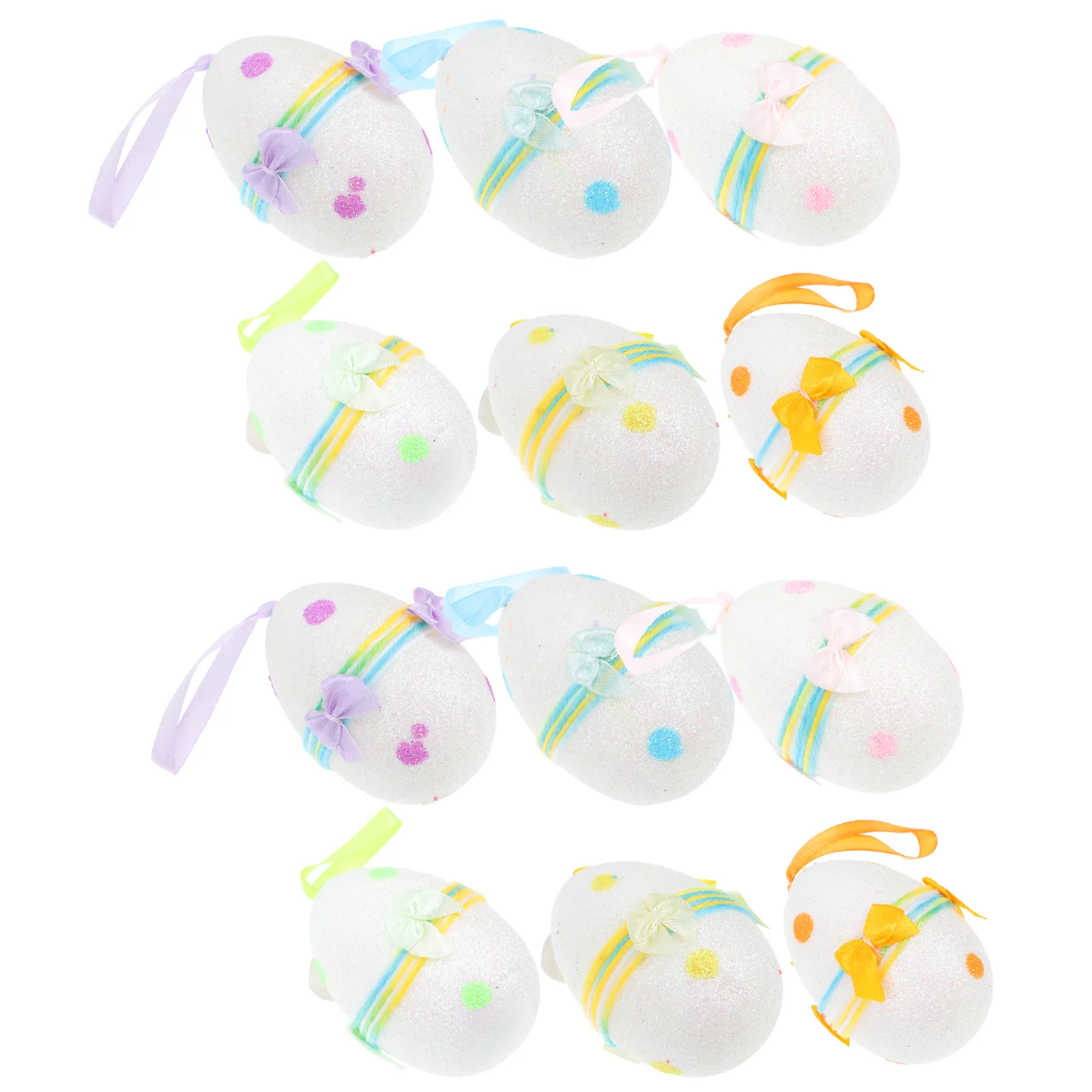 

12pcs Basket Stuffer Surprise Egg Prefilled Eggshell Happy Egg Basket Filler