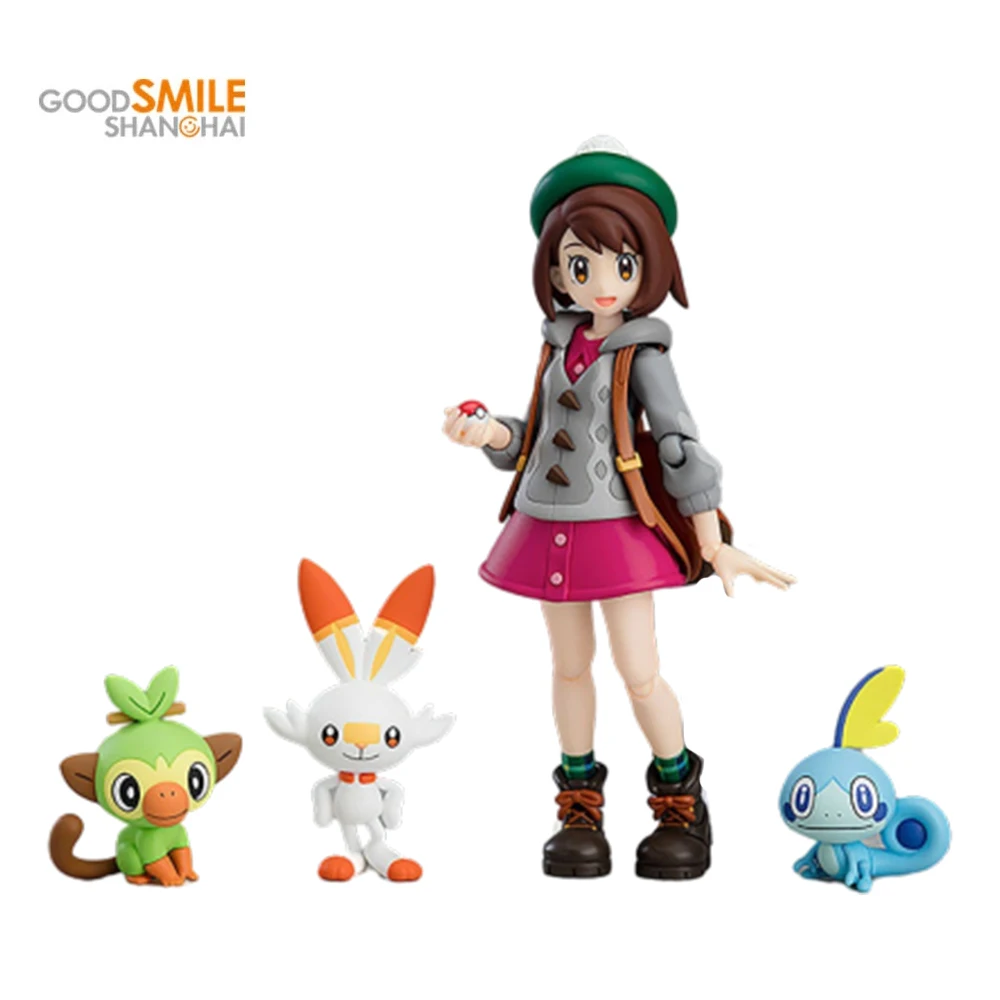 

Newest Good Smile Figma Original Pokemon Figures Sp-134 Sword and Shield Gloria Anime Figure Action Figure Series Molde Toys