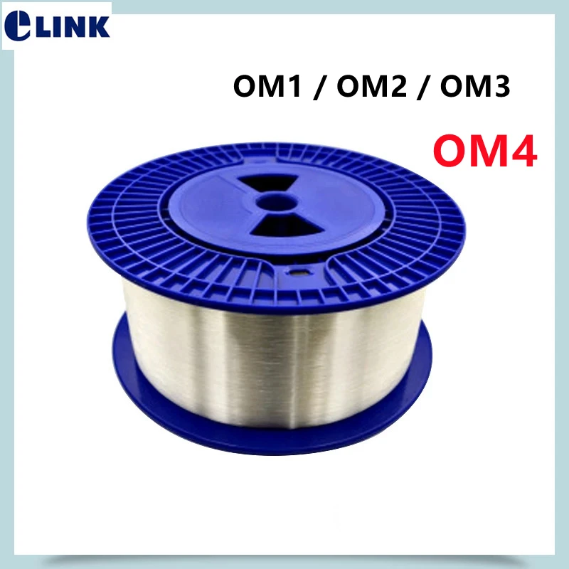 Неизолированное Оптическое волокно OM1 OM2 OM3 OM4 LC SC FC ST для кабеля теста OTDR 1 км 2 3 4 5 10